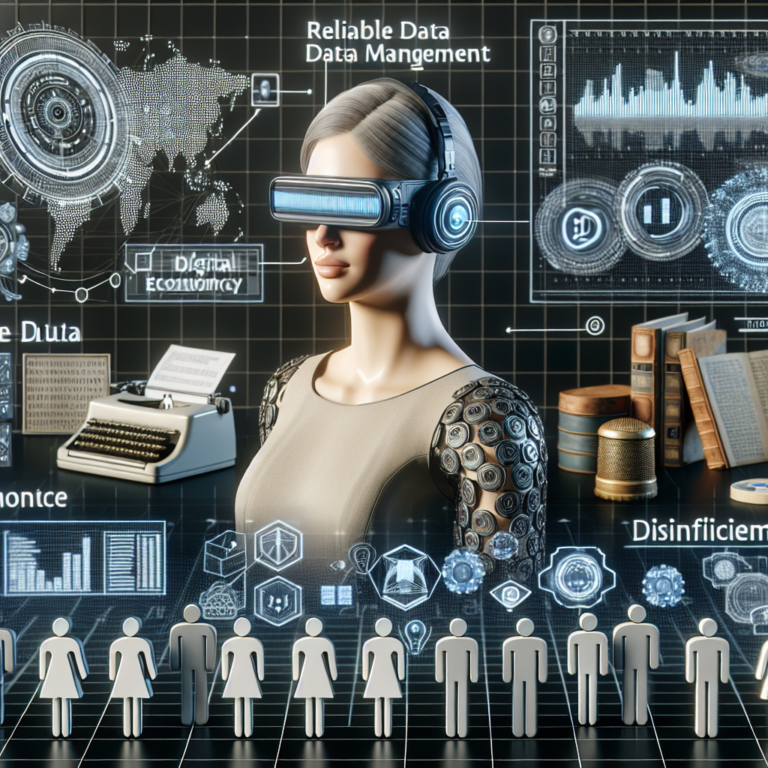 AI, เทคโนโลยีปัญญาประดิษฐ์, ข้อมูลเชื่อถือได้, การจัดการข้อมูล, Disinformation, สื่อดั้งเดิม, แหล่งข่าวที่เชื่อถือได้, การฝึกอบรม AI, เศรษฐกิจเชิงดิจิตอล, Virtual influencer Alin