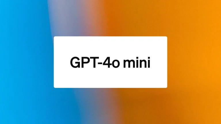 OpenAI เปิดตัว GPT-4o mini