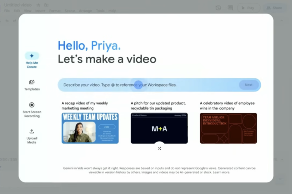 Google Vids AI Presentation