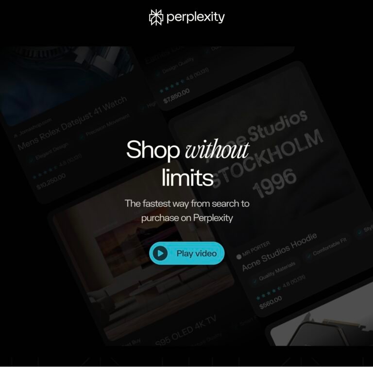 Perplexity เปิดตัวฟีเจอร์ช้อปปิ้งใหม่! AI ช่วยคุณช้อปได้สมาร์ทกว่าเดิม