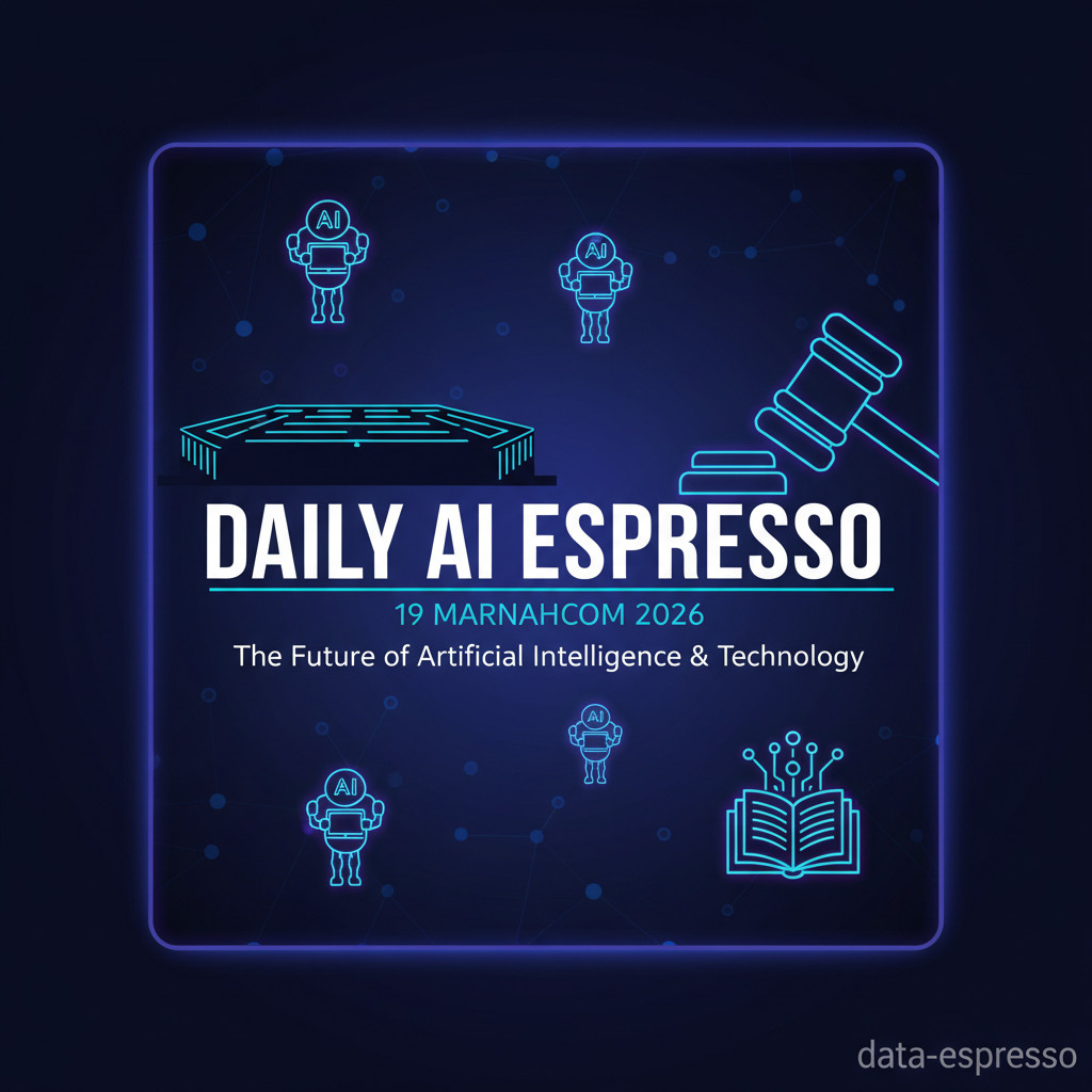 Daily AI Espresso สรุปข่าว AI ประจำวัน 19 มีนาคม 2026 - Pentagon vs Anthropic, Britannica ฟ้อง OpenAI, World AI Agent Verification, Mistral Forge